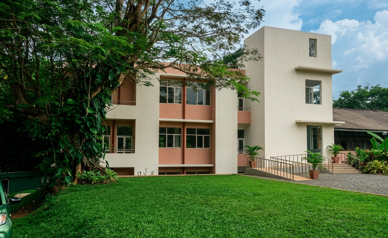 University faculty building extension